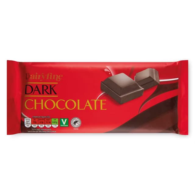 DairyFine Dark Chocolate, 200g