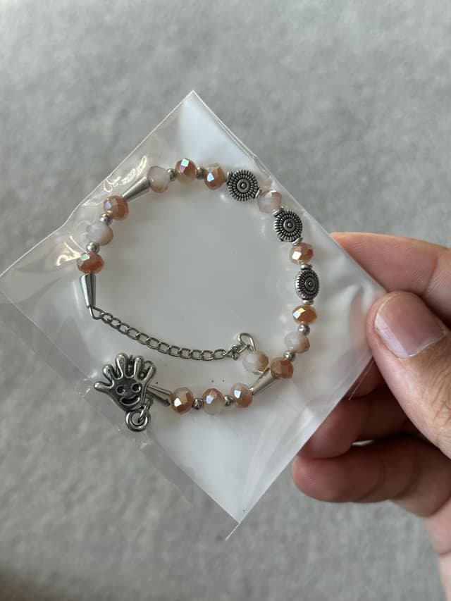 Handprint Charm Bracelet
