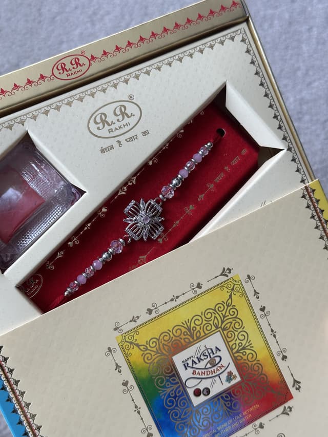 Crown Design Rakhi Combo Gift
