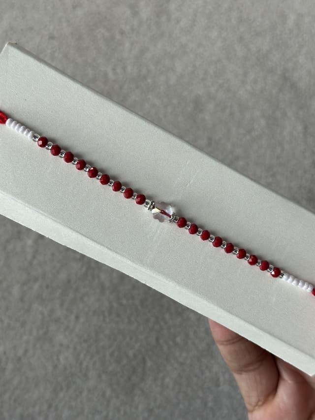 Lucky Beads Charm Rakhi