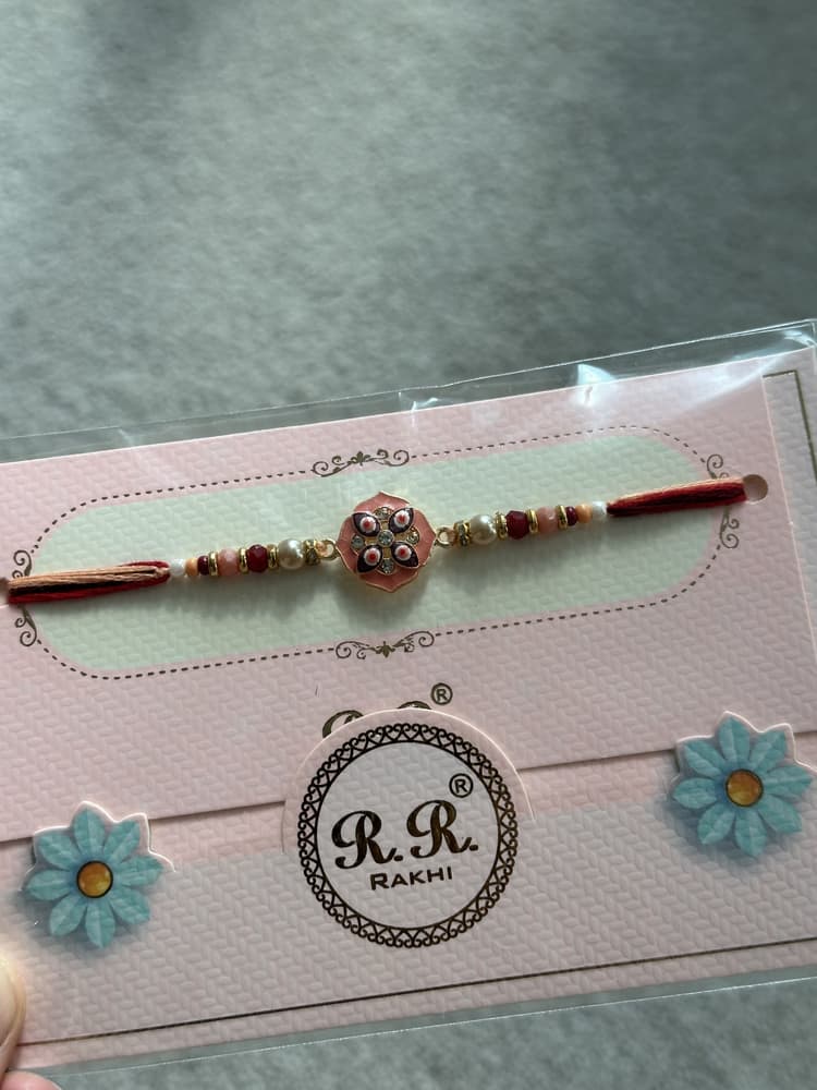 Red Designer Rakhi
